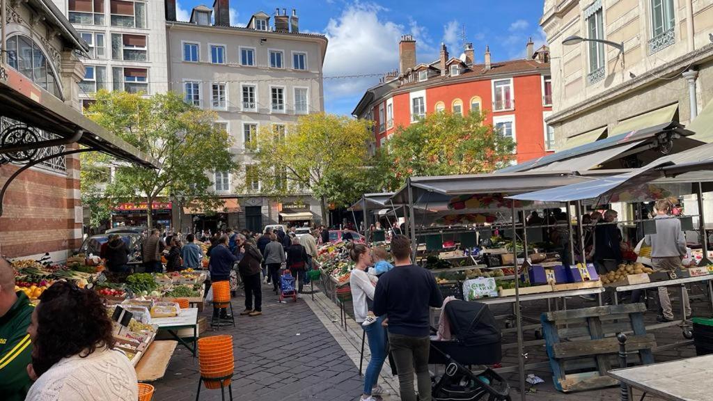 Cosy And Calm In Grenoble City Heart With Free And Large Parking Q-Park Chavant Zewnętrze zdjęcie